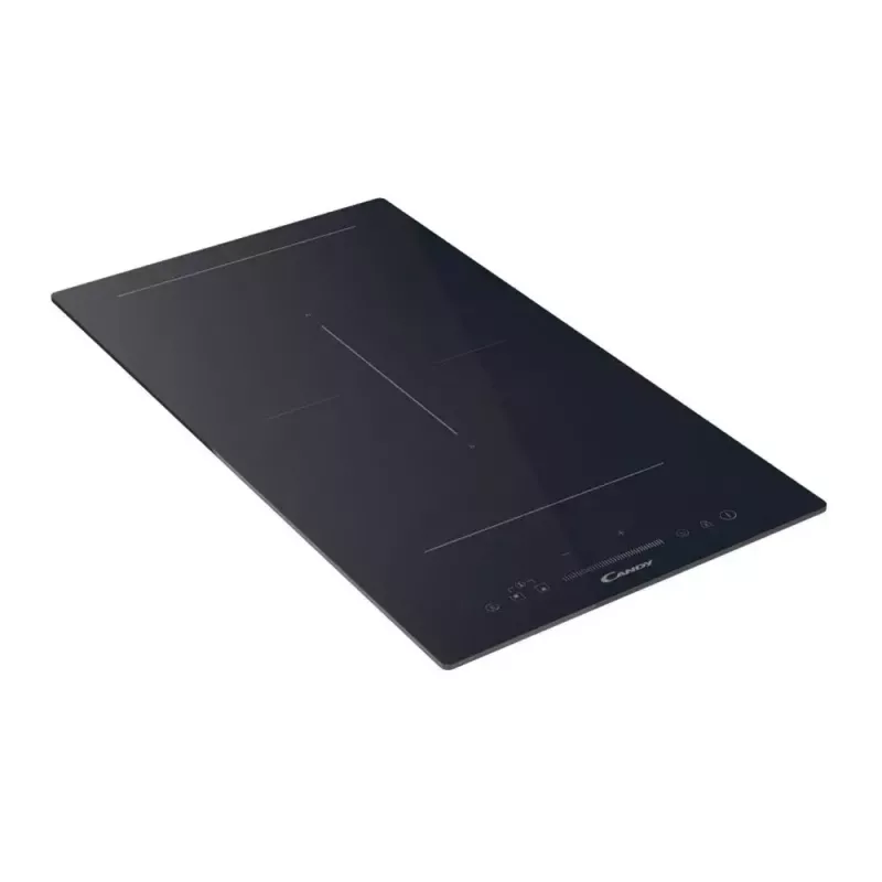 Candy Idea CTP32SC/E1 melna iebūvējama 28,8 cm zonu indukcijas plīts virsma ar 2 zonām