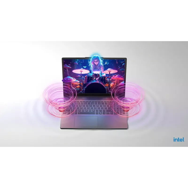 Lenovo IdeaPad plāns 3 16IRH10 klēpjdators — 16 collu WUXGA (1920×1200) IPS, Intel Core i5-13420H, 8GB DDR5, 512GB SSD, Intel UHD, Windows 11 Home, apgaismota tastatūra