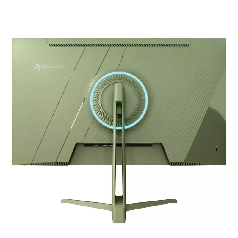 24 collu Arozzi Nova datora monitors — 23.8 collu (60.5 cm) Full HD 1920×1080 IPS LED, 1 ms, VESA, iebūvēti skaļruņi, zaļš