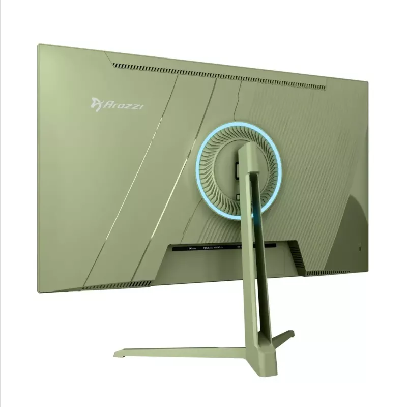24 collu Arozzi Nova datora monitors — 23.8 collu (60.5 cm) Full HD 1920×1080 IPS LED, 1 ms, VESA, iebūvēti skaļruņi, zaļš