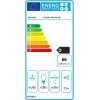 Zem skapja montējams tvaika nosūcējs Electrolux LFU215X, nerūsējošais tērauds, 498×132–510 mm, 3 ātrumi, 272 m³/h, alumīnija tauku filtrs