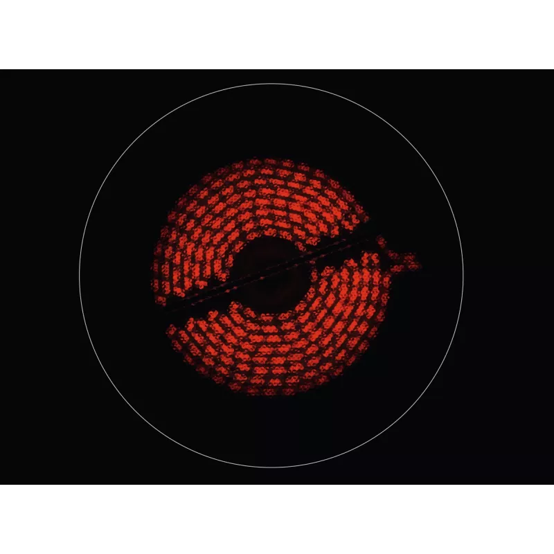 Electrolux EHF6343FOK Melns Built-in 60 cm Ceramic hob 4 zone(s)