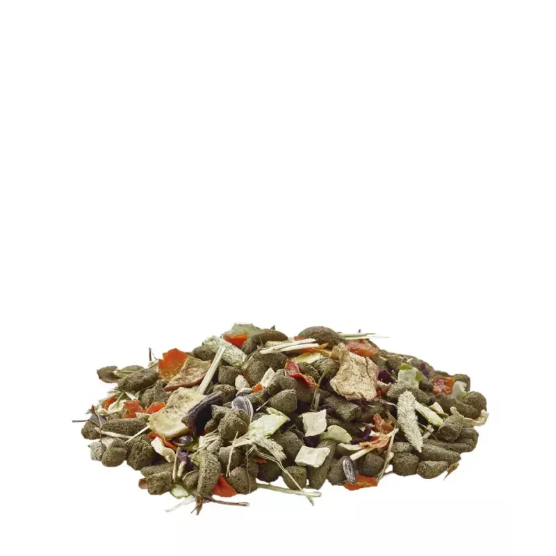 Trušu barība granulās VERSELE-LAGA Cuni Nature 2,3 kg — garšaugi, 14% olbaltumvielu, 15,5% šķiedrvielu, 4,5% tauku, C vitamīns, bez lipekļa un sojas