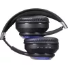 Austiņas DEFENDER FreeMotion B400 — vadu un bezvadu, USB-C, AUX, slēgtas supraaural austiņas, 20–20000 Hz, 118 dB, LED fona apgaismojums, melnas