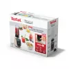 Galda blenderis Tefal Blend Up BL190AF0 — 0,85 L bļoda, 1000 W, 6 asmeņu Powelix, impulsa režīms, ledus smalcināšana (Caurspīdīgs/Melns/Bēšs)