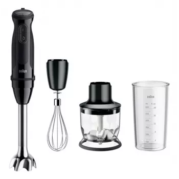Braun MultiQuick 5 MQ 50202 M 0,6 L iegremdējamais blenderis 1000 W Melns