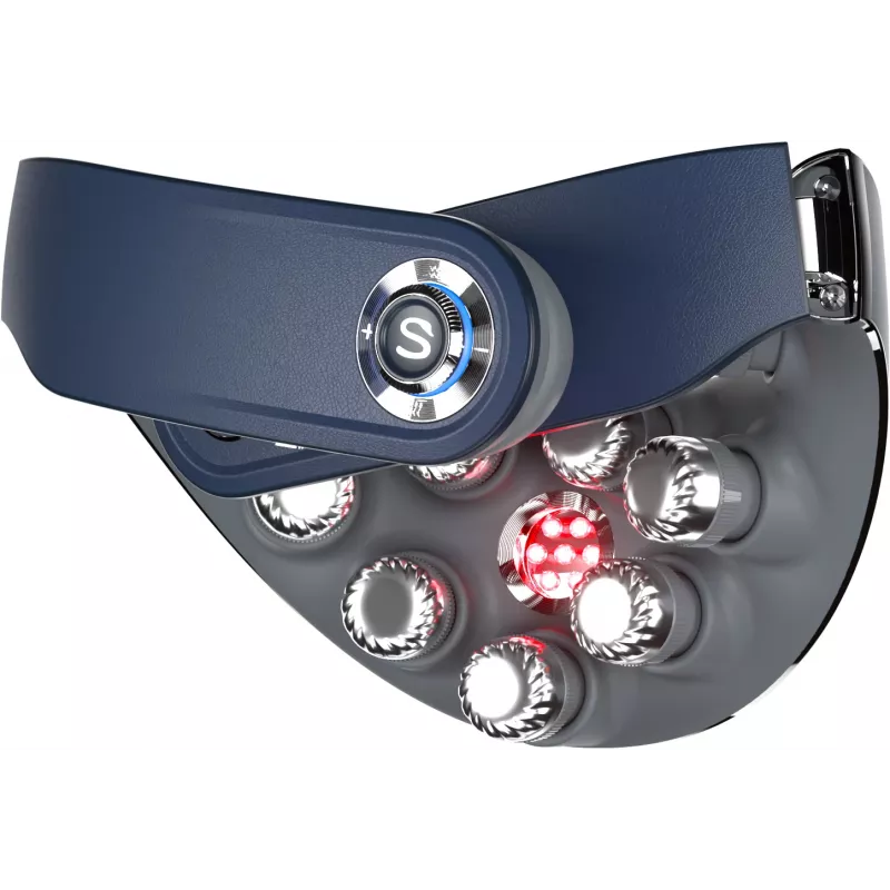 Masāžas ierīce SKG G7-Pro-Fold Blue Kombinēta Kompresijas Mīcīšanas Vibrācijas