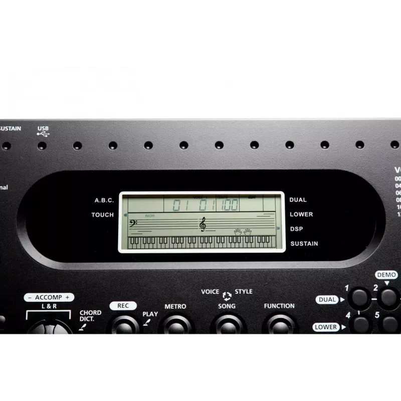 Klaviatūra Kurzweil KP70 61 taustiņu digitālā klaviatūra, melna