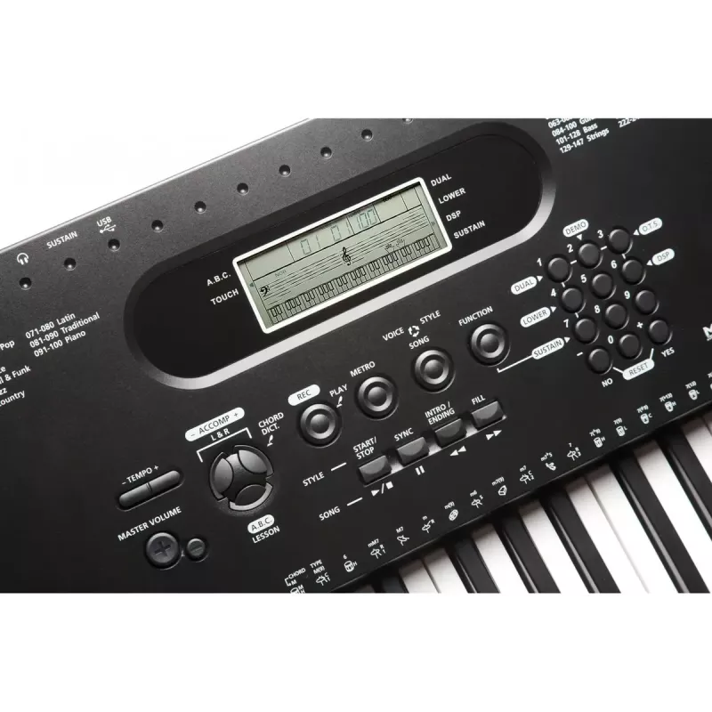 Klaviatūra Kurzweil KP70 61 taustiņu digitālā klaviatūra, melna