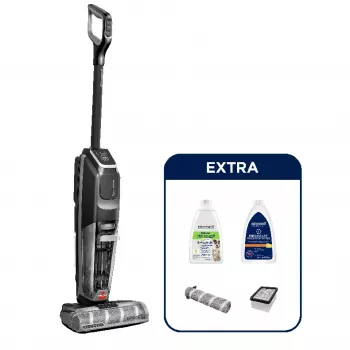 Bissell CrossWave OmniForce Edge Pro stāvu putekļsūcējs Baterija Sausā&mitrā Politetrafluoretilēns (PTFE) bezmaiss 0 L 200 W Melns
