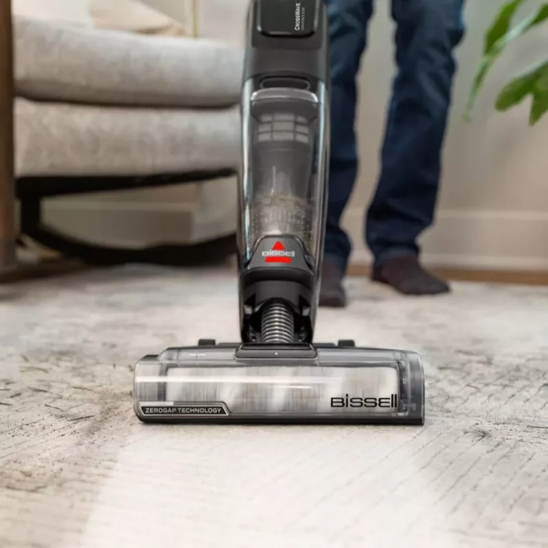 Bissell CrossWave OmniForce Edge Pro stāvu putekļsūcējs Baterija Sausā&mitrā Politetrafluoretilēns (PTFE) bezmaiss 0 L 200 W Melns