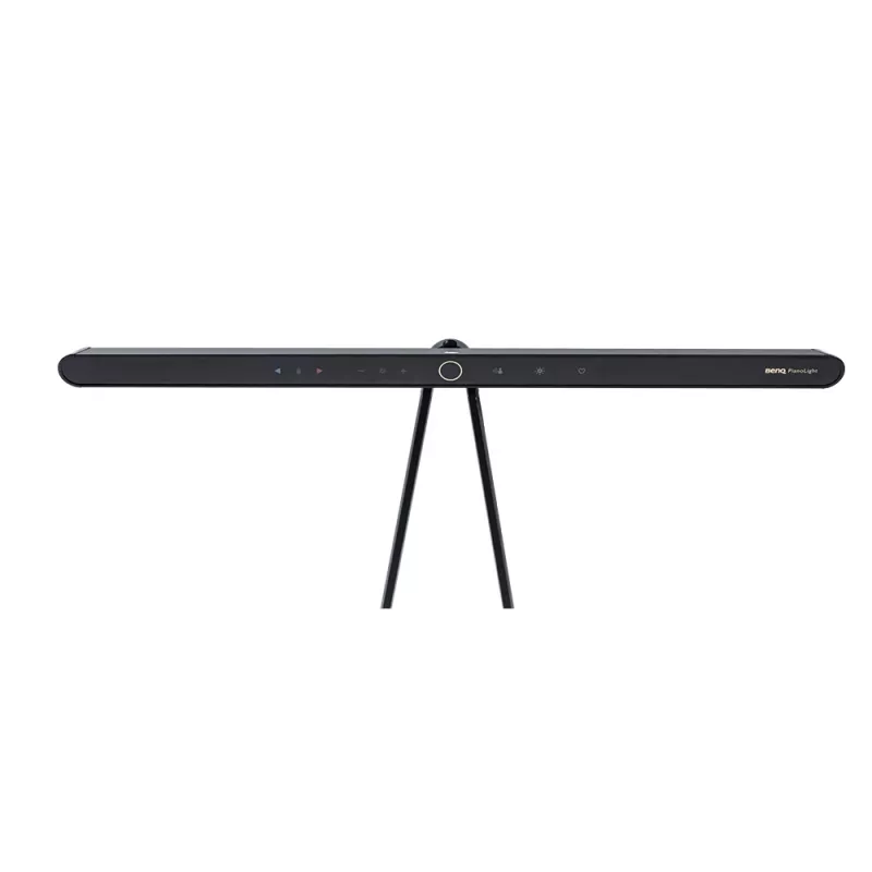 Monitora gaisma BenQ PianoLight R Melns — 1070 lm, USB barošana, 120×367×628 mm