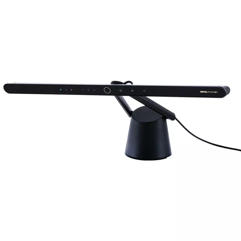 Monitora gaisma BenQ PianoLight R Melns — 1070 lm, USB barošana, 120×367×628 mm