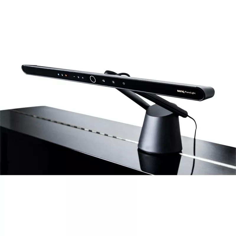 Monitora gaisma BenQ PianoLight R Melns — 1070 lm, USB barošana, 120×367×628 mm