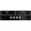 Electrolux KGG6426K Melns Iebūvēta 56 cm Gāzes 4 zonu(s)