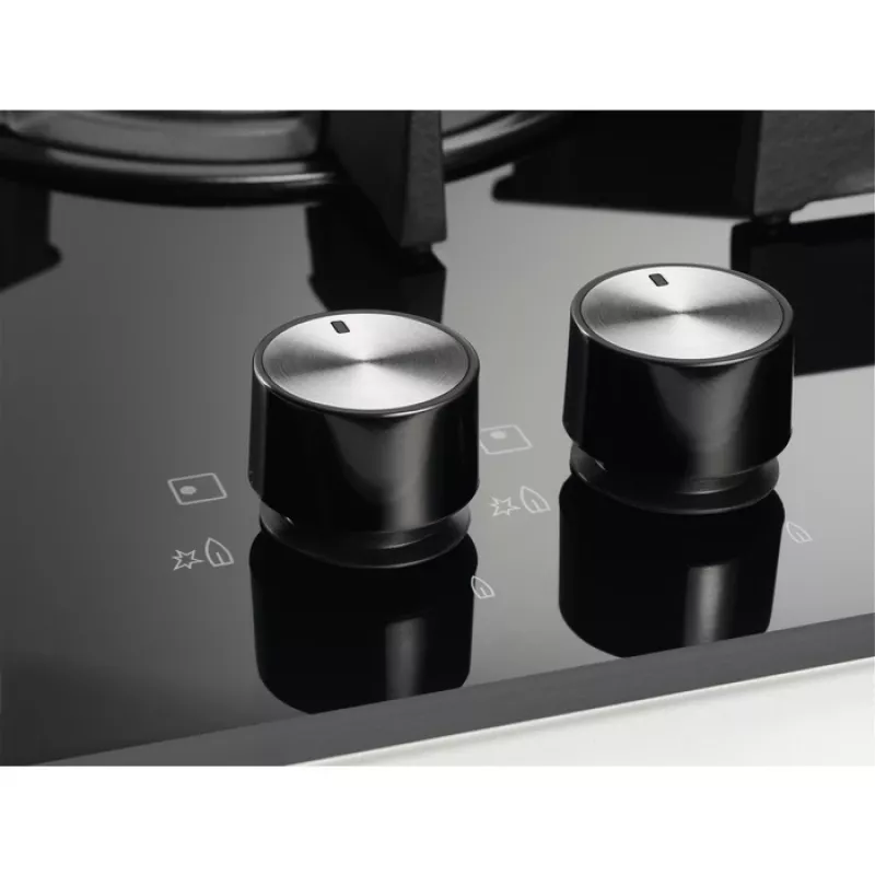Electrolux KGG6426K Melns Iebūvēta 56 cm Gāzes 4 zonu(s)