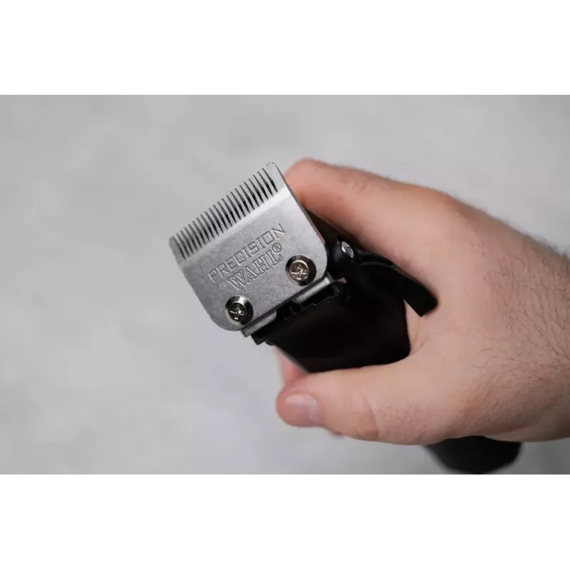 Matu griešanas mašīnīte Wahl Rapid Clip 33-pakāpju 0,7–28 mm litija jonu akumulators, melna/nerūsējošais tērauds