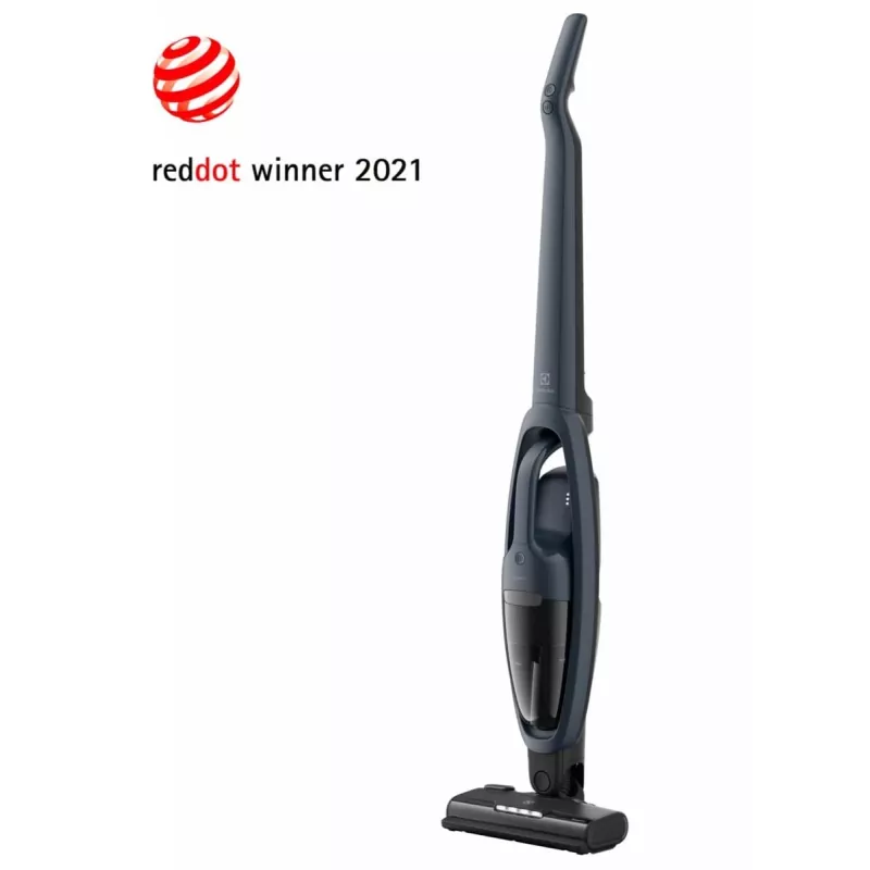 Electrolux ES52CB21DB stieņa putekļsūcējs ar bateriju Sausā tīrīšana Cikloniskā, Putu, Pēcmotora filtrs Bezmaisa 0,5 L 29 W Zils 2 Ah