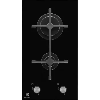 Electrolux EGC3322NVK Melns Iebūvējams Gāzes 2 zonu(s)