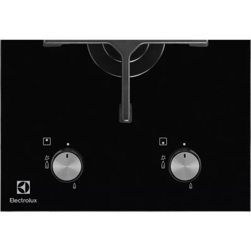 Electrolux EGC3322NVK Melns Iebūvējams Gāzes 2 zonu(s)