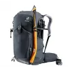 Mugursoma DEUTER Trail PRO 31 SL sievietēm — 31 L, viegla, izturīga, sieviešu piegriezums, melna