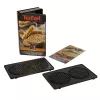Rezerves plāksne sendviču automātam Tefal XA800712, 242×155×44 mm, komplektā 2 gab.