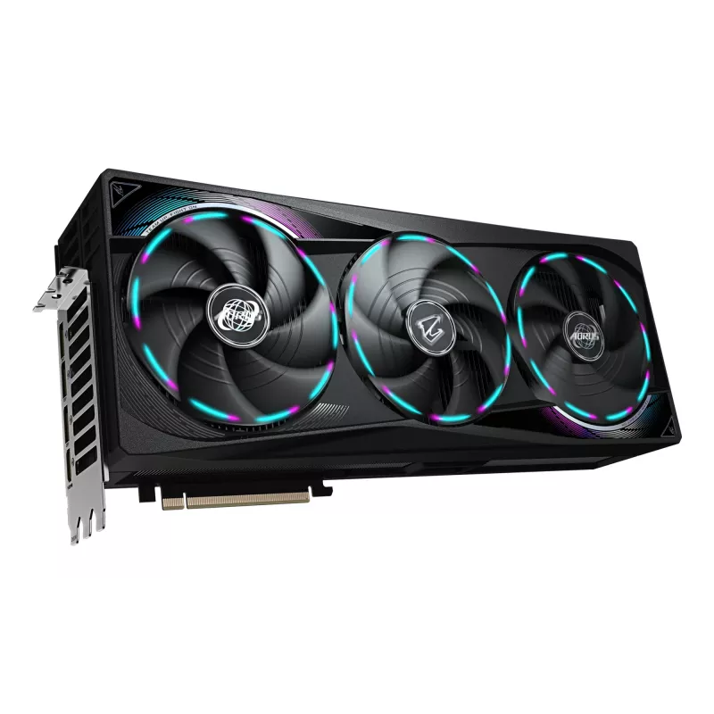 GIGABYTE AORUS GeForce RTX 5090 MASTER 32G grafiskā karte - 32GB GDDR7, 512bit, PCI-E 5.0, 2655MHz kodola frekvence, 3 x DP 2.1a, 1 x HDMI 2.1b, GV-N5090AORUS M-32GD
