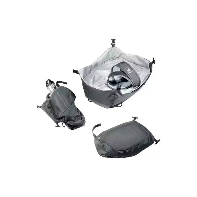 Pārgājienu mugursoma DEUTER Aircontact Pro 65+10 SL Women's Graphite, 65+10 L ietilpība