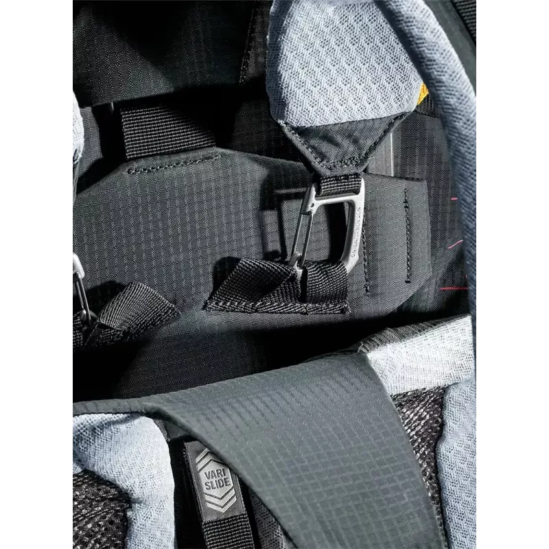 Pārgājienu mugursoma DEUTER Aircontact Pro 65+10 SL Women's Graphite, 65+10 L ietilpība