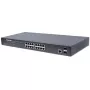 Pārvaldāms slēdzis Intellinet 16 portu Gigabit Ethernet PoE+