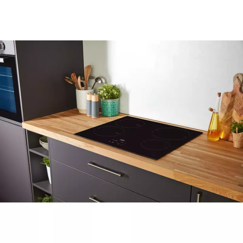 Beko HII 64400 MT plīts Melna Iebūvējama 60 cm Indukcijas plīts 4 zonām