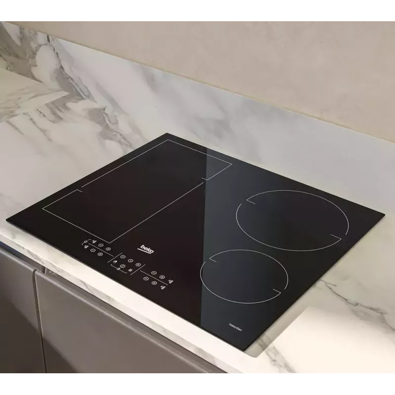 Beko HII 64400 MT plīts Melna Iebūvējama 60 cm Indukcijas plīts 4 zonām