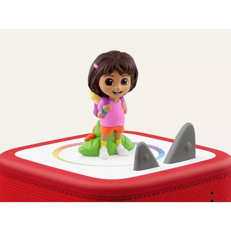 Muzikāla rotaļlieta Tonies Dora the Explorer bērniem, ieteicamais vecums 3+, daudzkrāsaina
