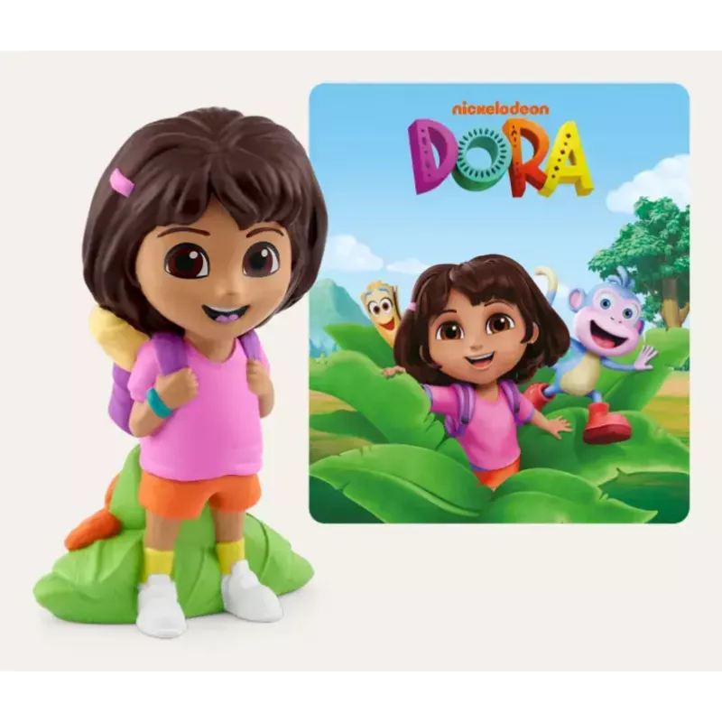 Muzikāla rotaļlieta Tonies Dora the Explorer bērniem, ieteicamais vecums 3+, daudzkrāsaina