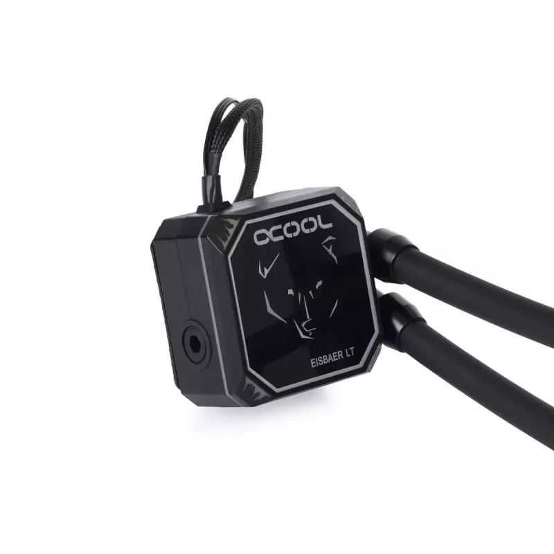 Universāls šķidruma dzesētājs Alphacool Eisbaer Aurora LT240 12 cm Melns