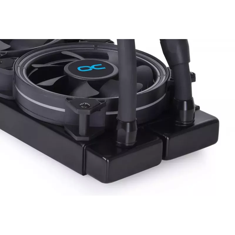 Universāls šķidruma dzesētājs Alphacool Eisbaer Aurora LT240 12 cm Melns