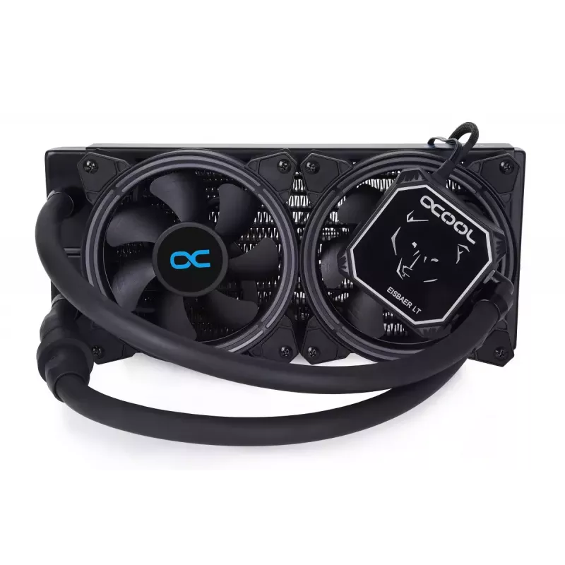Universāls šķidruma dzesētājs Alphacool Eisbaer Aurora LT240 12 cm Melns