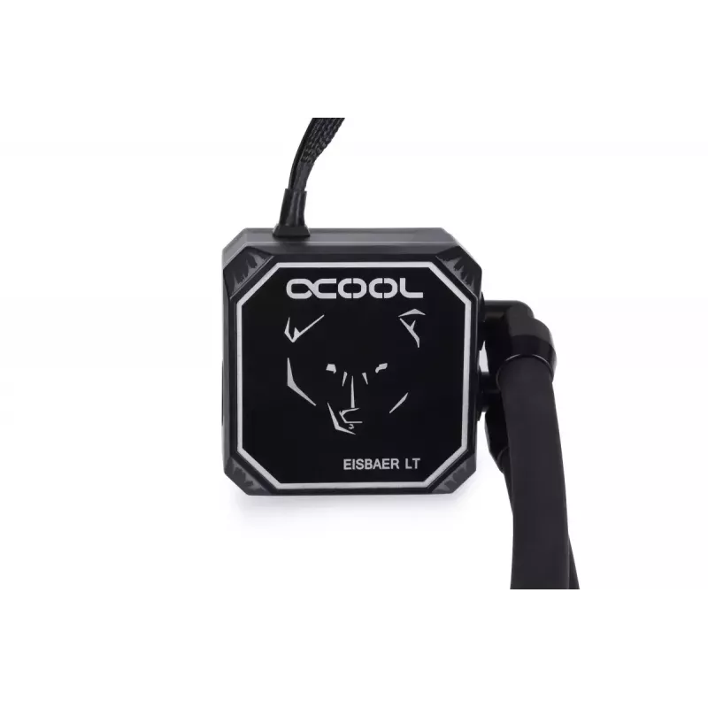 Universāls šķidruma dzesētājs Alphacool Eisbaer Aurora LT240 12 cm Melns