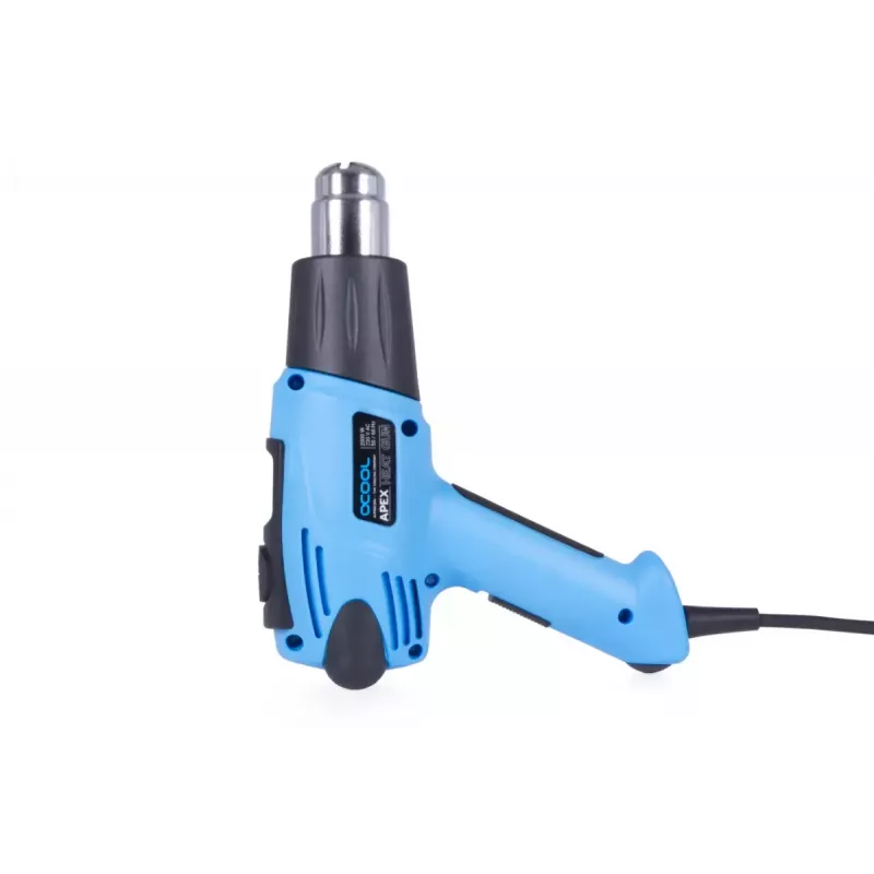 Karstā gaisa pistole Alphacool 10178 650 °C 2000 W Melna Zila