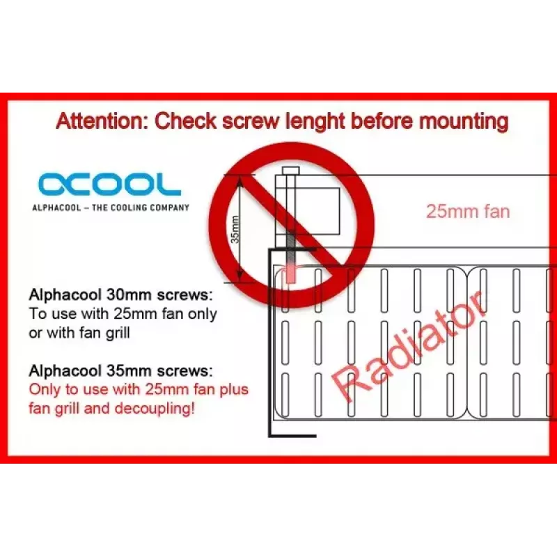 Radiators Alphacool NexXxoS ST30