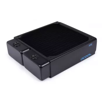 Radiators Alphacool 14474 Brass Melns 173.5mm x 144mm x 45mm