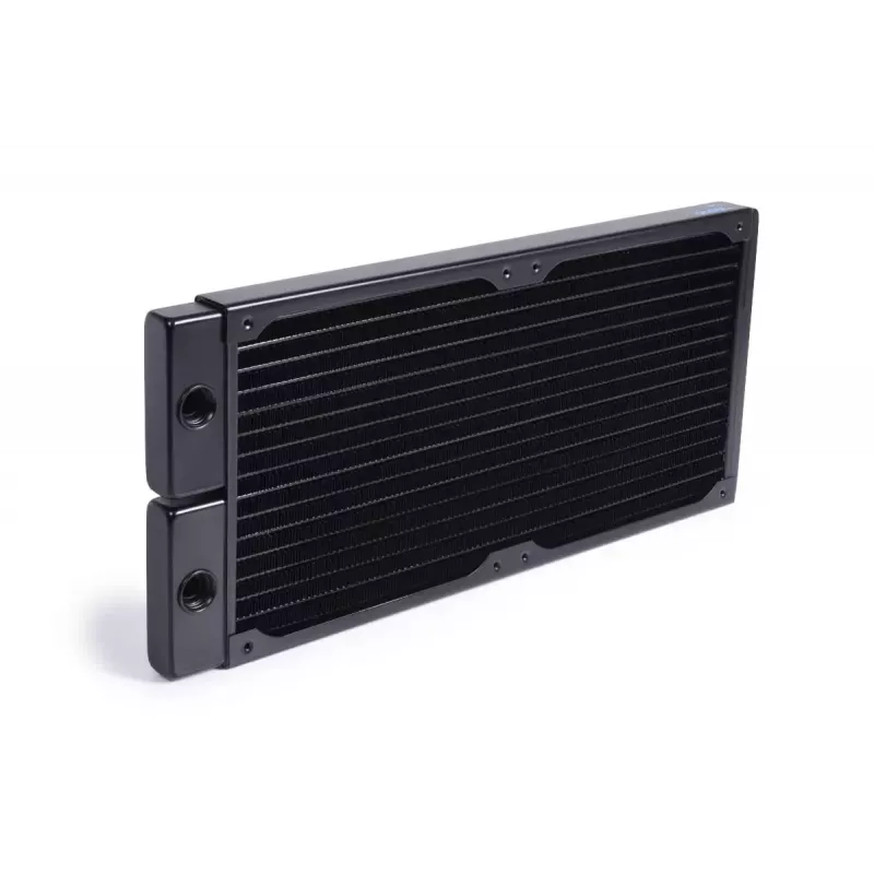 Radiator Alphacool 14444 Brass Copper Stainless Steel Melns 140mm 311mm 20mm