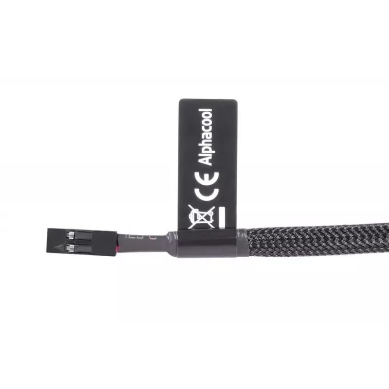 Temperatūras sensors Alphacool 17555 Acetal melns 26.5 mm