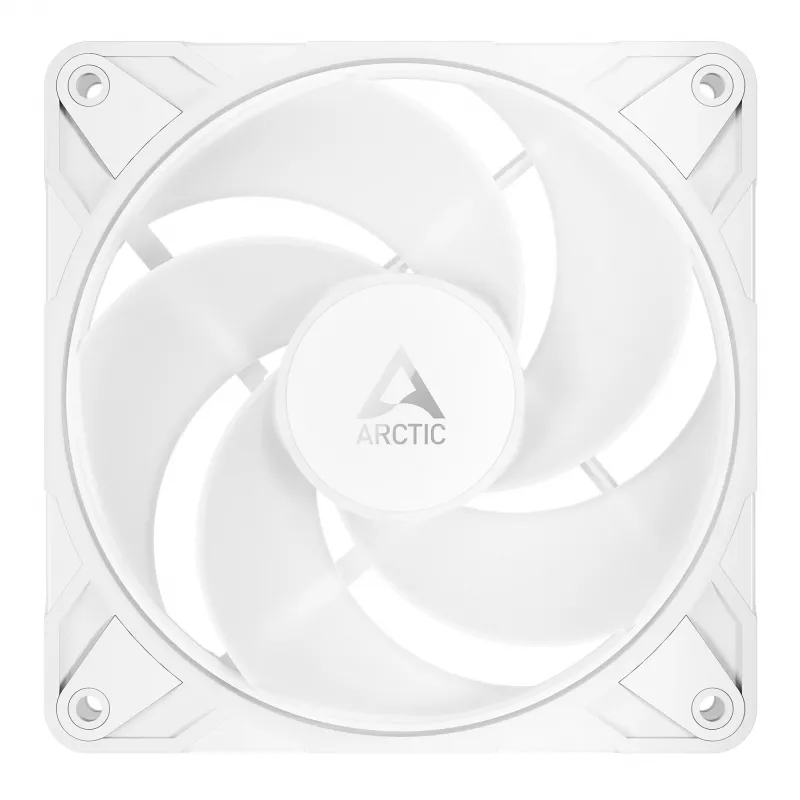 ARCTIC Freezer P12 Pro Reverse A-RGB (Balts) - 3 iepakojumā - 120 mm A-RGB PWM ventilators ar kabeļa sadalītāju