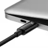 USB-C uz USB-C kabelis Baseus Tungsten Gold 240W 3m