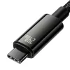 USB-C uz USB-C kabelis Baseus Tungsten Gold 240W 3m