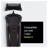 Braun Series 3 21B elektriskā skuvekļa galvas rezerves kasete – melna