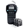 DYMO LabelManager 160 uzlīmju printera starta komplekts ar 3 D1 uzlīmju lentu ruļļiem | Rokas uzlīmju printeris | QWERTY tastatūra | Ideāli piemērots birojam vai mājām