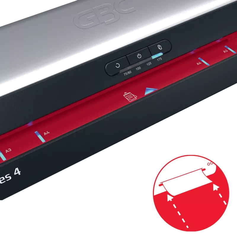 Laminators gbc 480HS A3 — karstā laminēšanas iekārta dokumentiem līdz A3