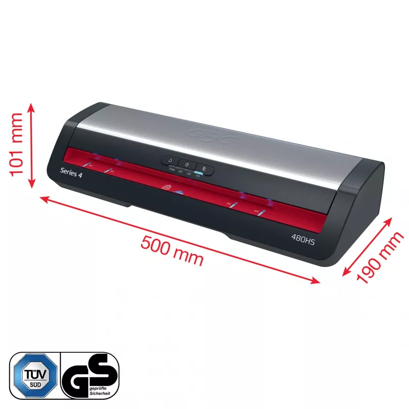 Laminators gbc 480HS A3 — karstā laminēšanas iekārta dokumentiem līdz A3